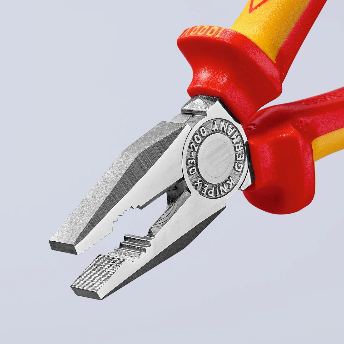 KNIPEX kombi-tang 03 06 200 vde combinatietang (rood geel, 200mm)