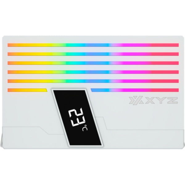 XYZ PC Gear Thermax 4 Pulsar A-RGB CPU-koeler (Wit, ARGB, PWM)