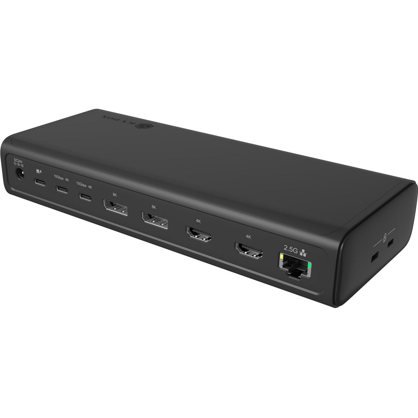 ICY BOX ib-dk7401-cu31 17-in-1 dockingstation (zwart)
