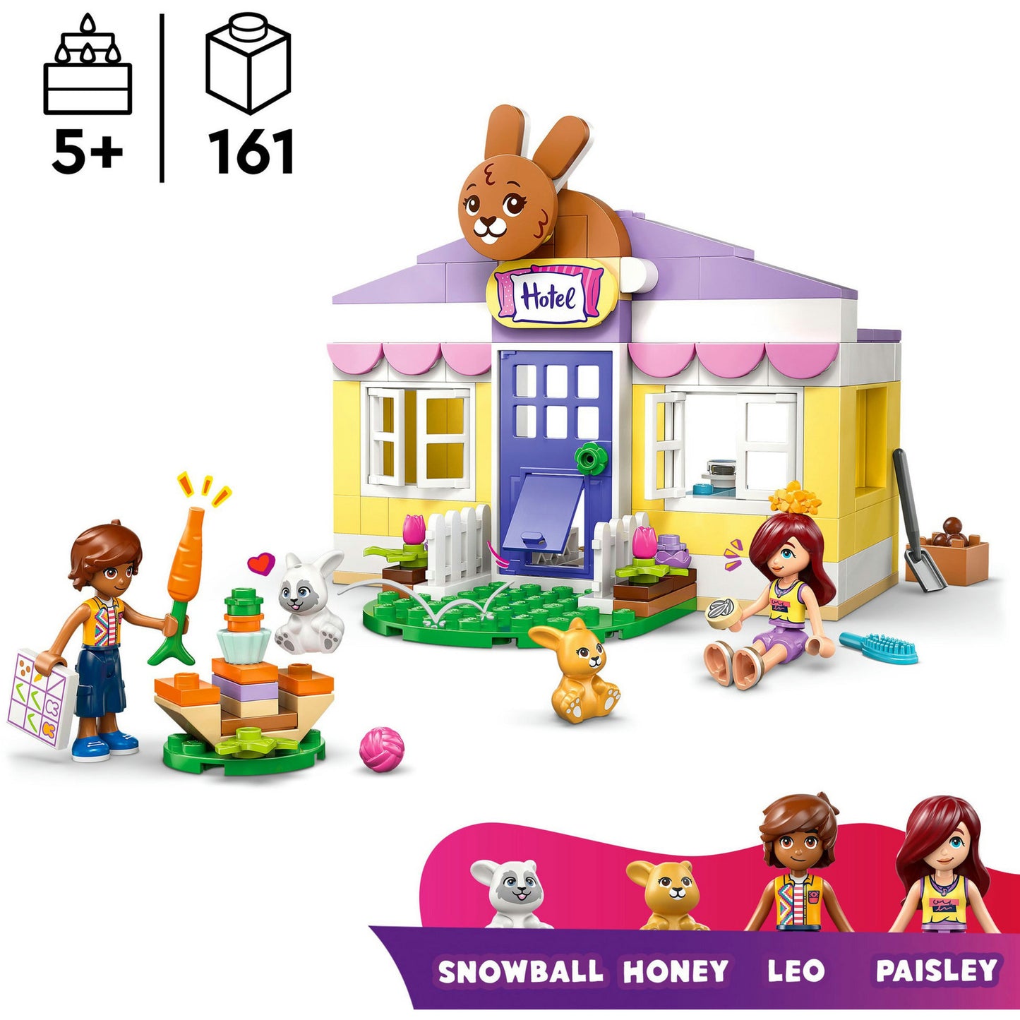 LEGO friends 42679 heartlake city konijnenhotel