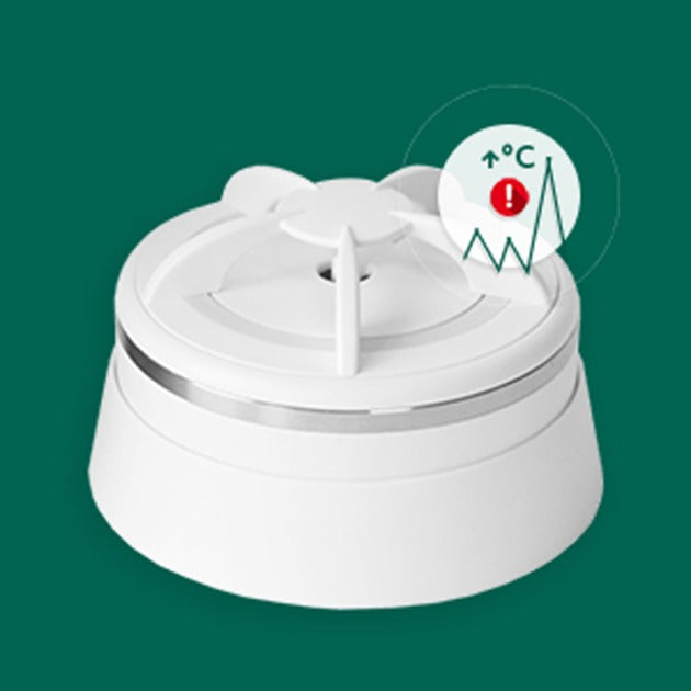 Frient Intelligent Heat Alarm melder (Wit, Zigbee 3.0)