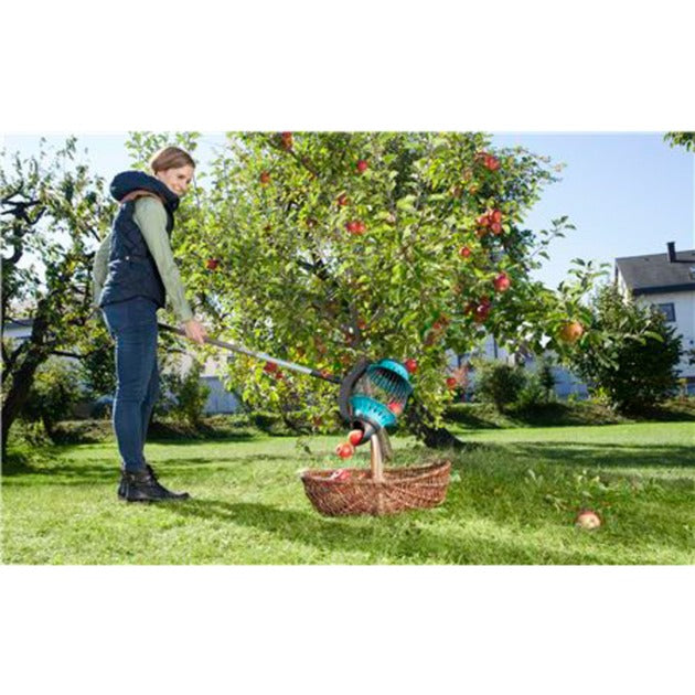 GARDENA combisystem fruitverzamelaar fruitplukker (zwart turquoise, 3108-20)