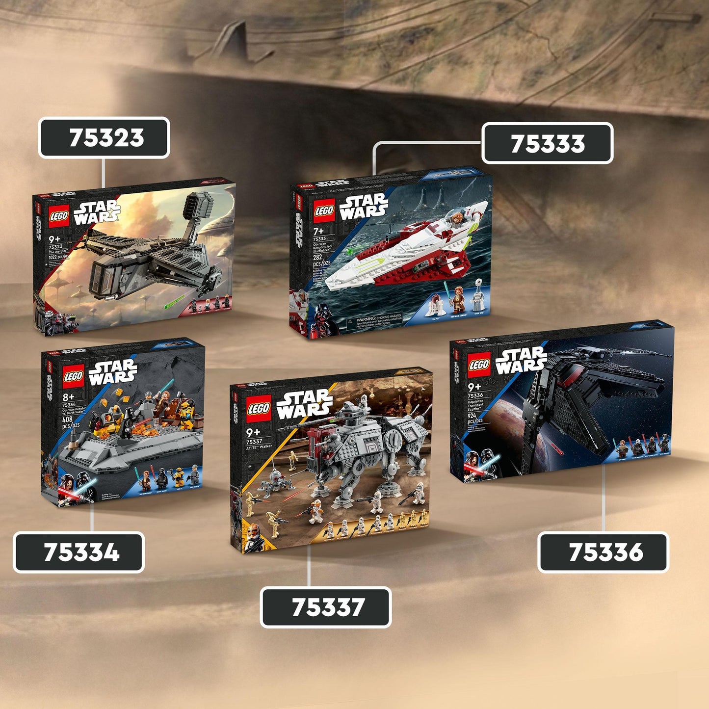 LEGO star wars - the justifier constructiespeelgoed (75323)