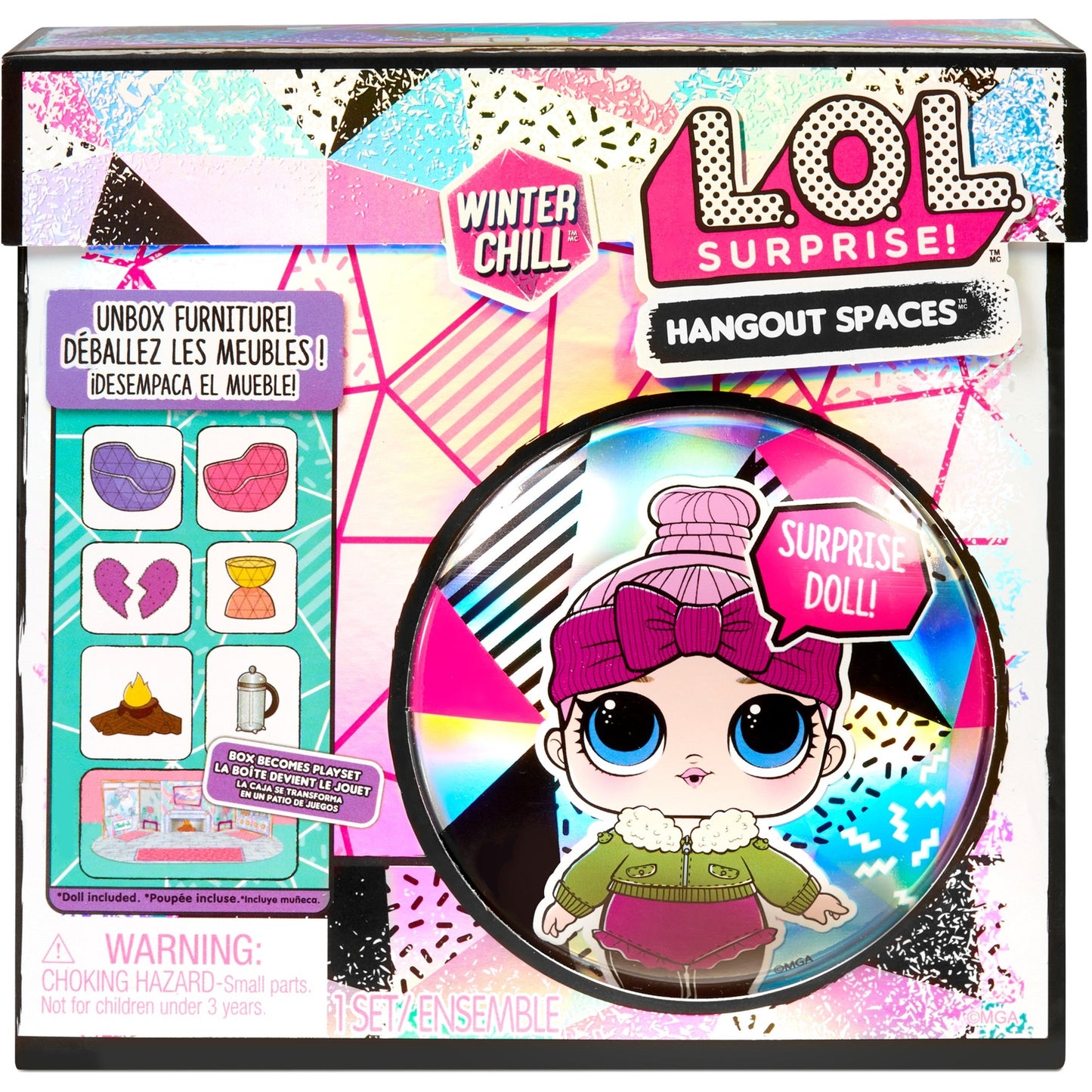 MGA Entertainment l.o.l. surprise! winter chill hangout spaces - style 1 pop