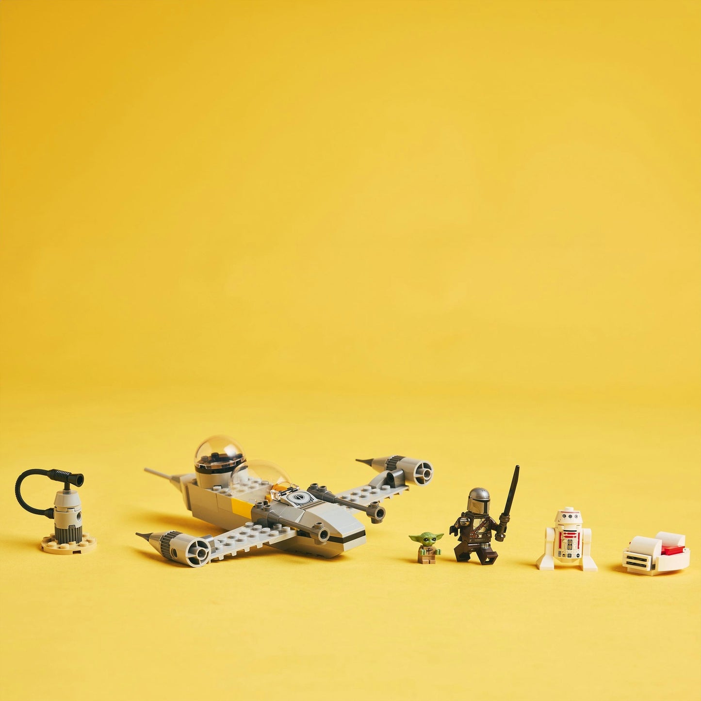 LEGO star wars 75410 mando en grogu's n-1 starfighter
