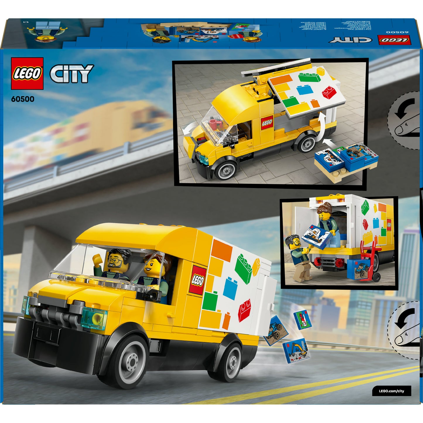 LEGO city 60500 de bestelwagen