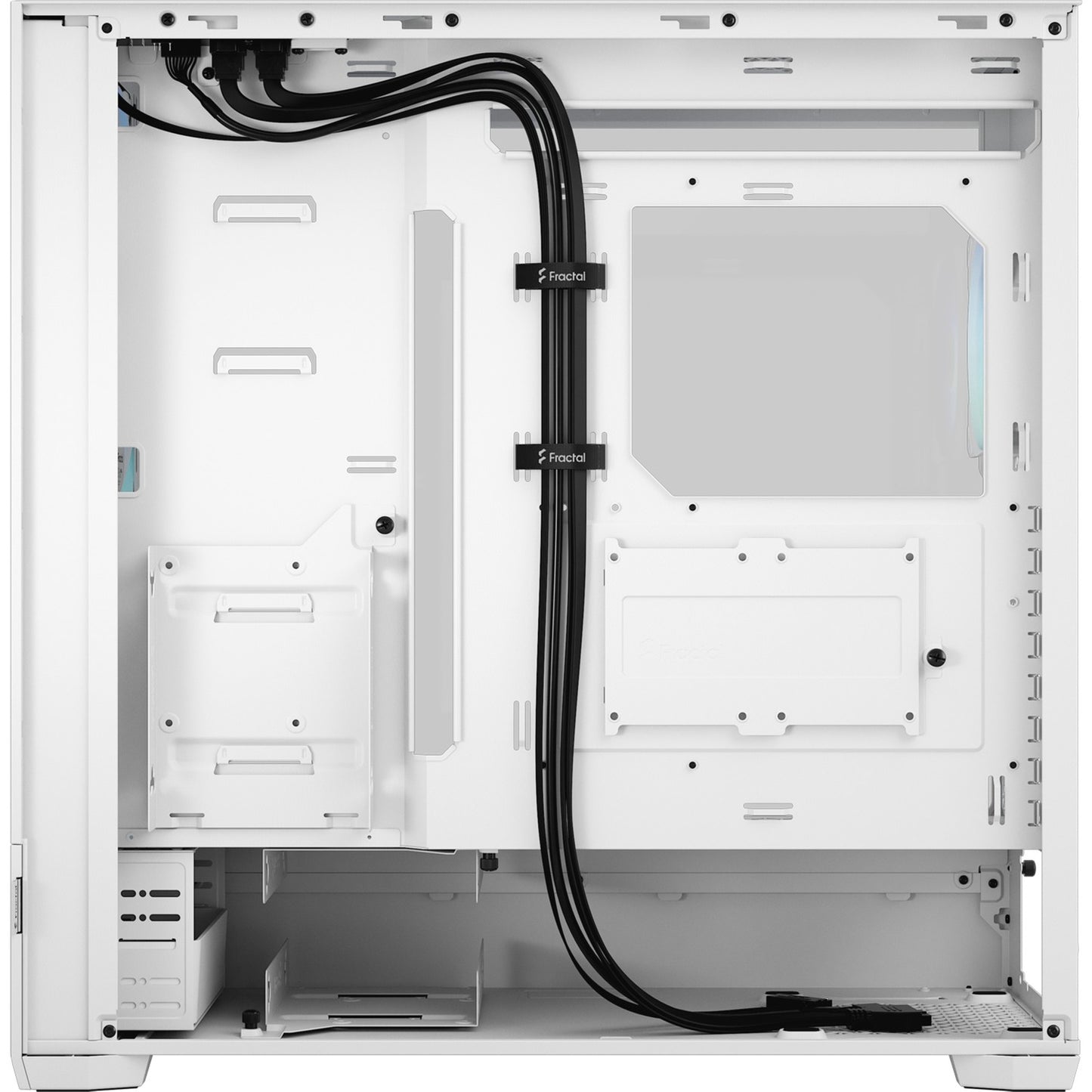 Fractal Design pop xl air rgb big tower behuizing (wit | 2x usb-a | rgb | tempered glass)