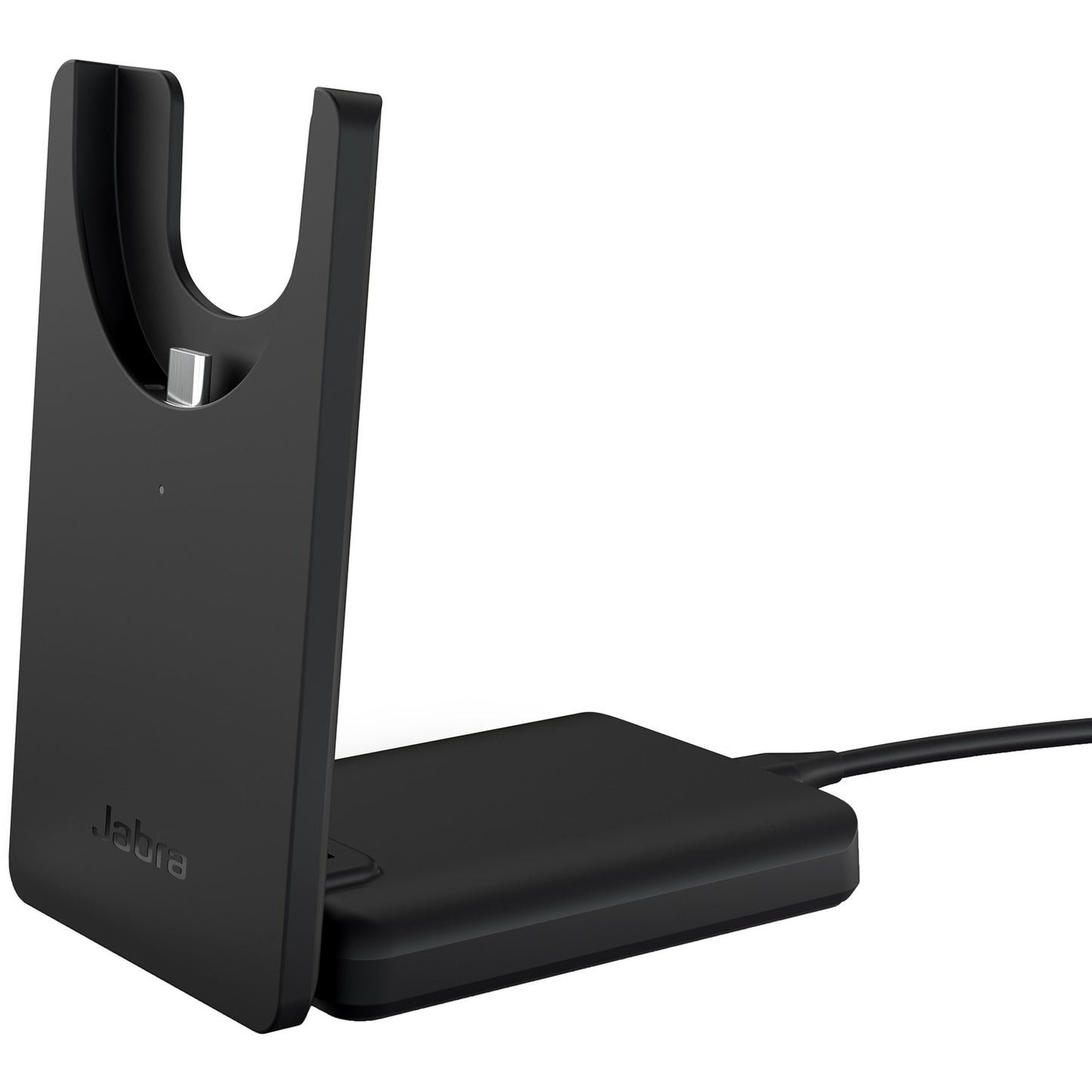Jabra evolve2 55, incl. oplaadstandaard on-ear headset (zwart, stereo, uc, usb-c, link380c)