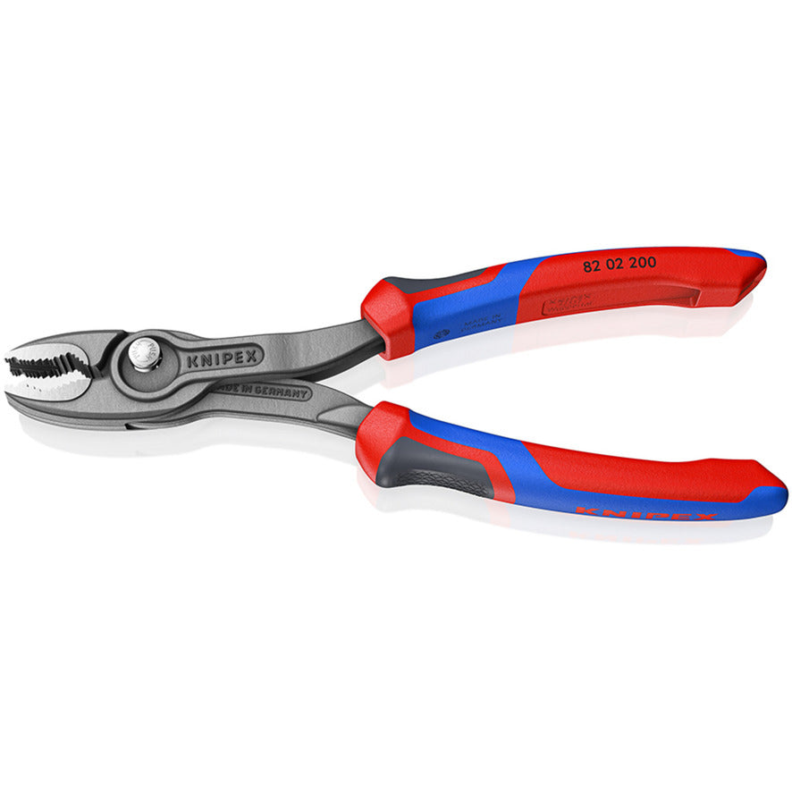 KNIPEX twingrip voorgrijptang 82 02 200 (rood blauw)