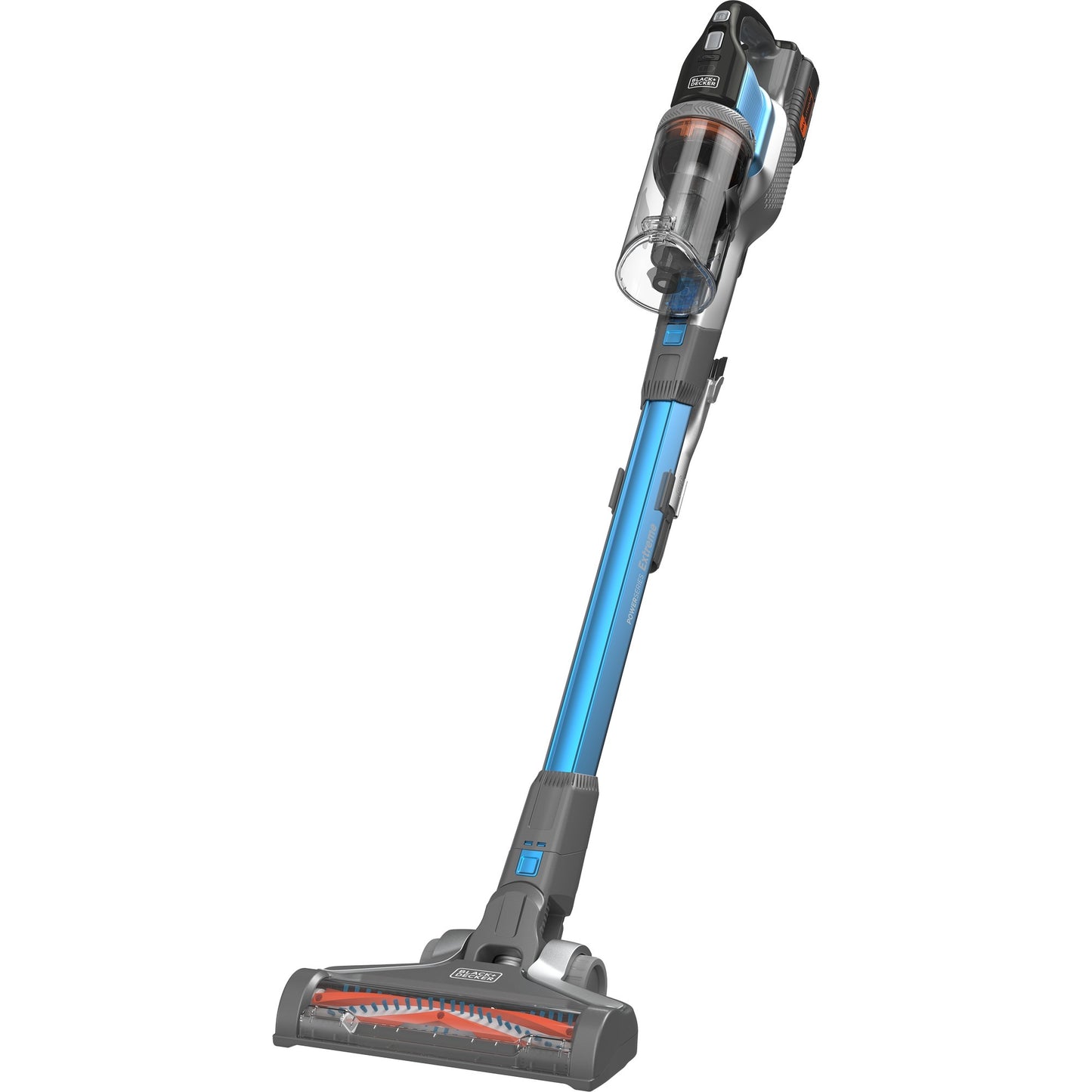 BLACK+DECKER 36v 4-in-1 steelstofzuiger (lichtblauw grijs)