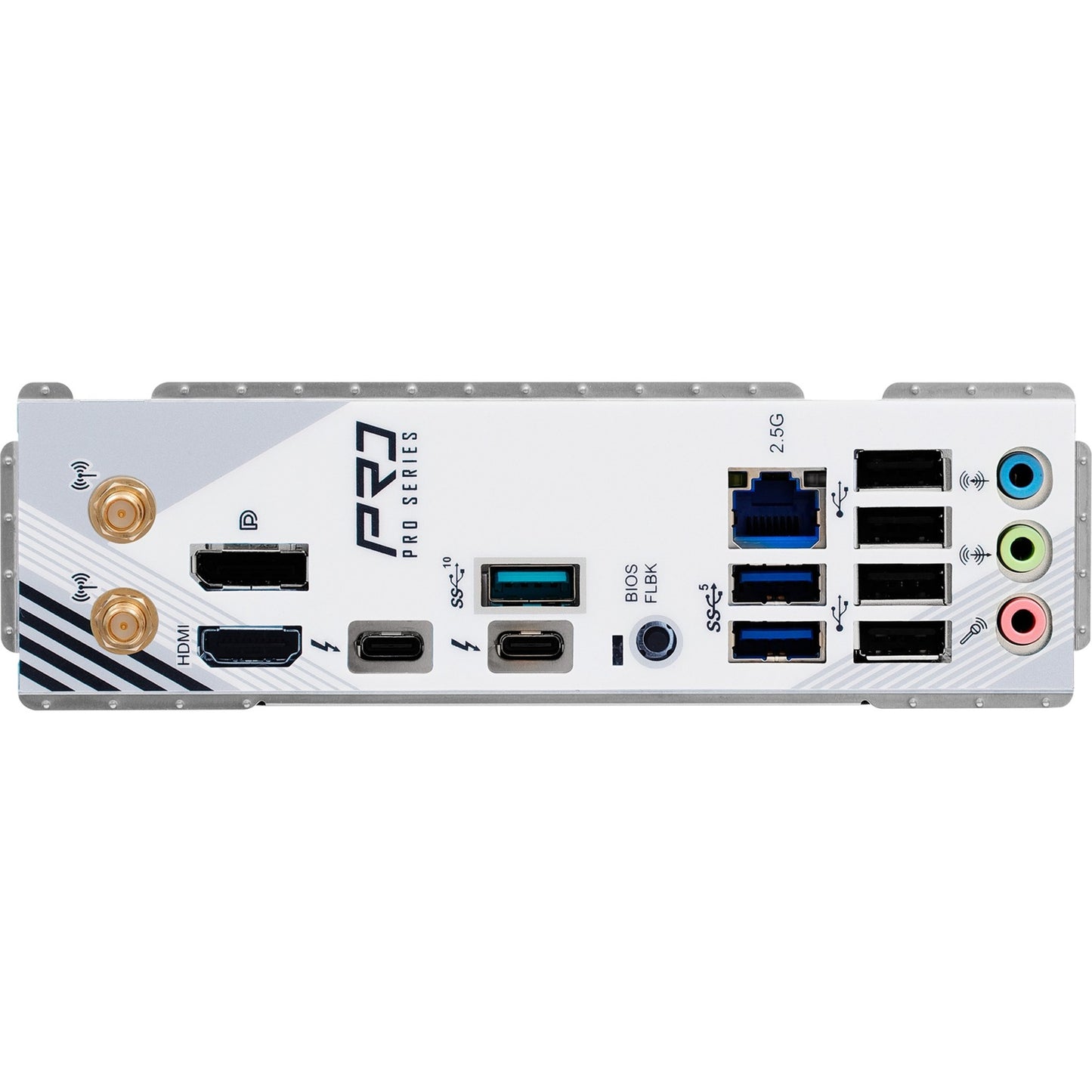 ASRock z890 pro rs wifi white socket 1851 moederbord (wit, raid, 2.5 gb-lan, wi-fi 6e, bt, sound, atx)