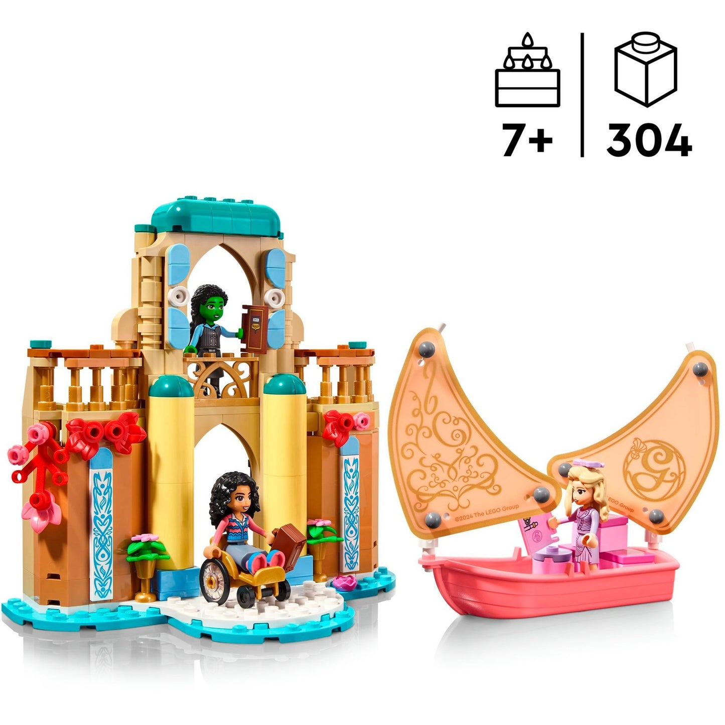 LEGO wicked - glinda, elphaba en nessarose op shiz university constructiespeelgoed (75681)