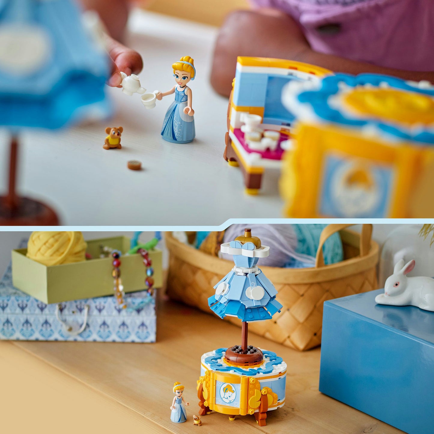 LEGO disney princess 43266 de jurk van assepoester