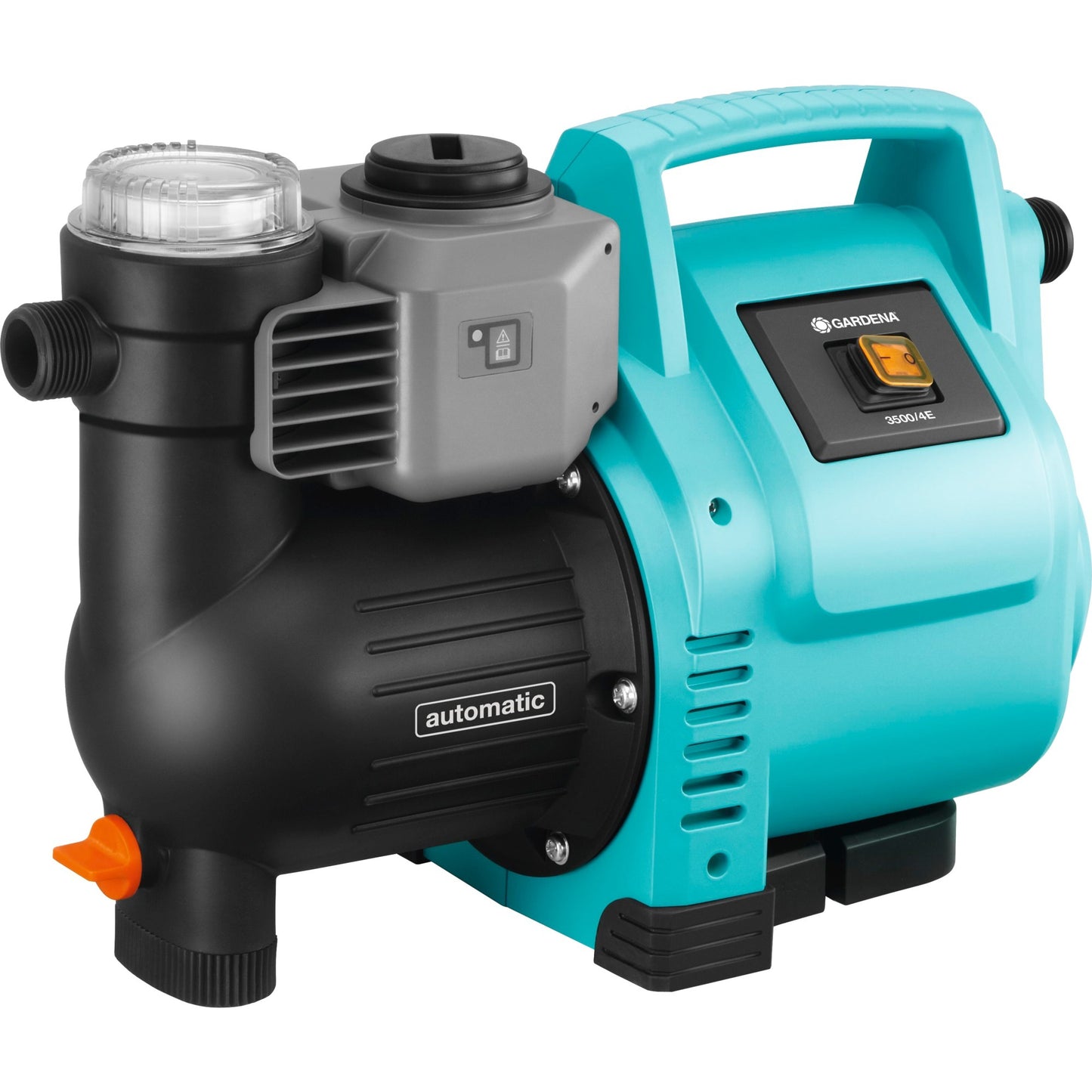 GARDENA hydrofoorpomp 3500 4 (turquoise zwart, 1757-20)