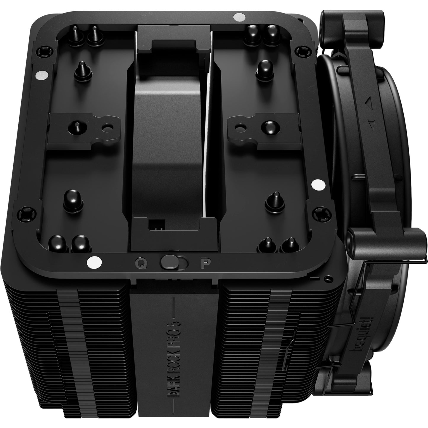 Be Quiet! dark rock pro 5 cpu-koeler (zwart, 4-pins pwm fan-connector)