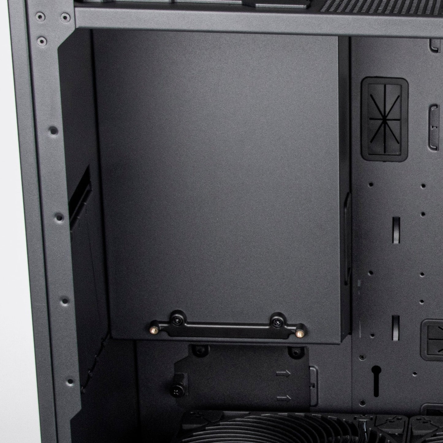 SilverStone alta f2 big tower behuizing (zwart | 4x usb-a | 1x usb-c | tempered glass)