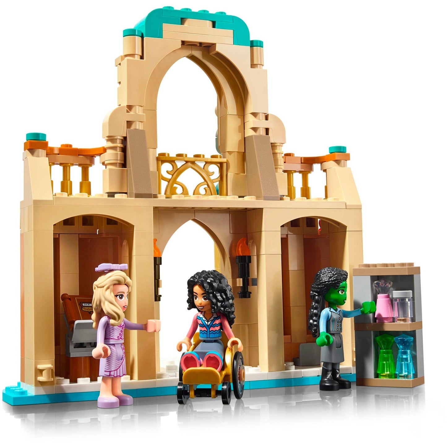 LEGO wicked - glinda, elphaba en nessarose op shiz university constructiespeelgoed (75681)