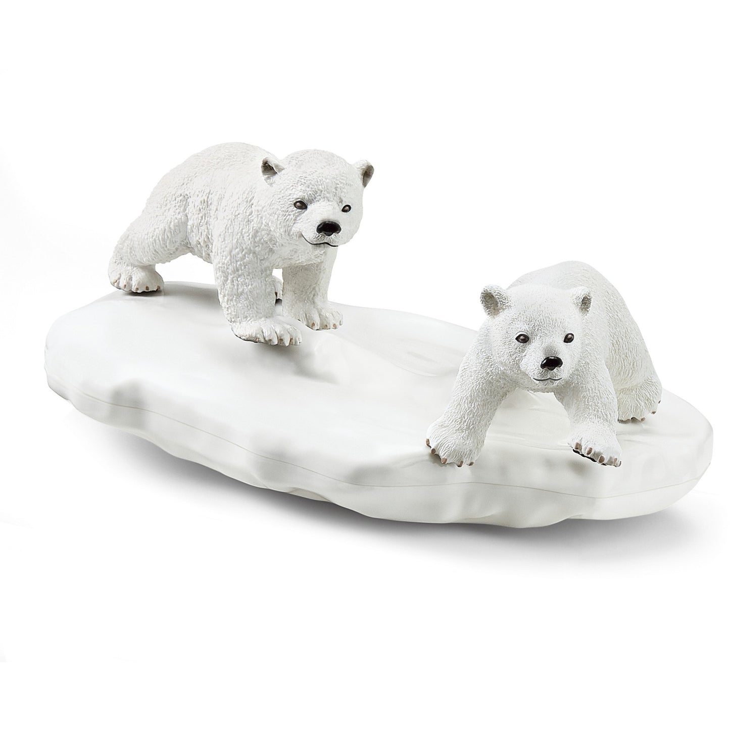 Schleich wild life - ijsberen glijfeestje speelfiguur