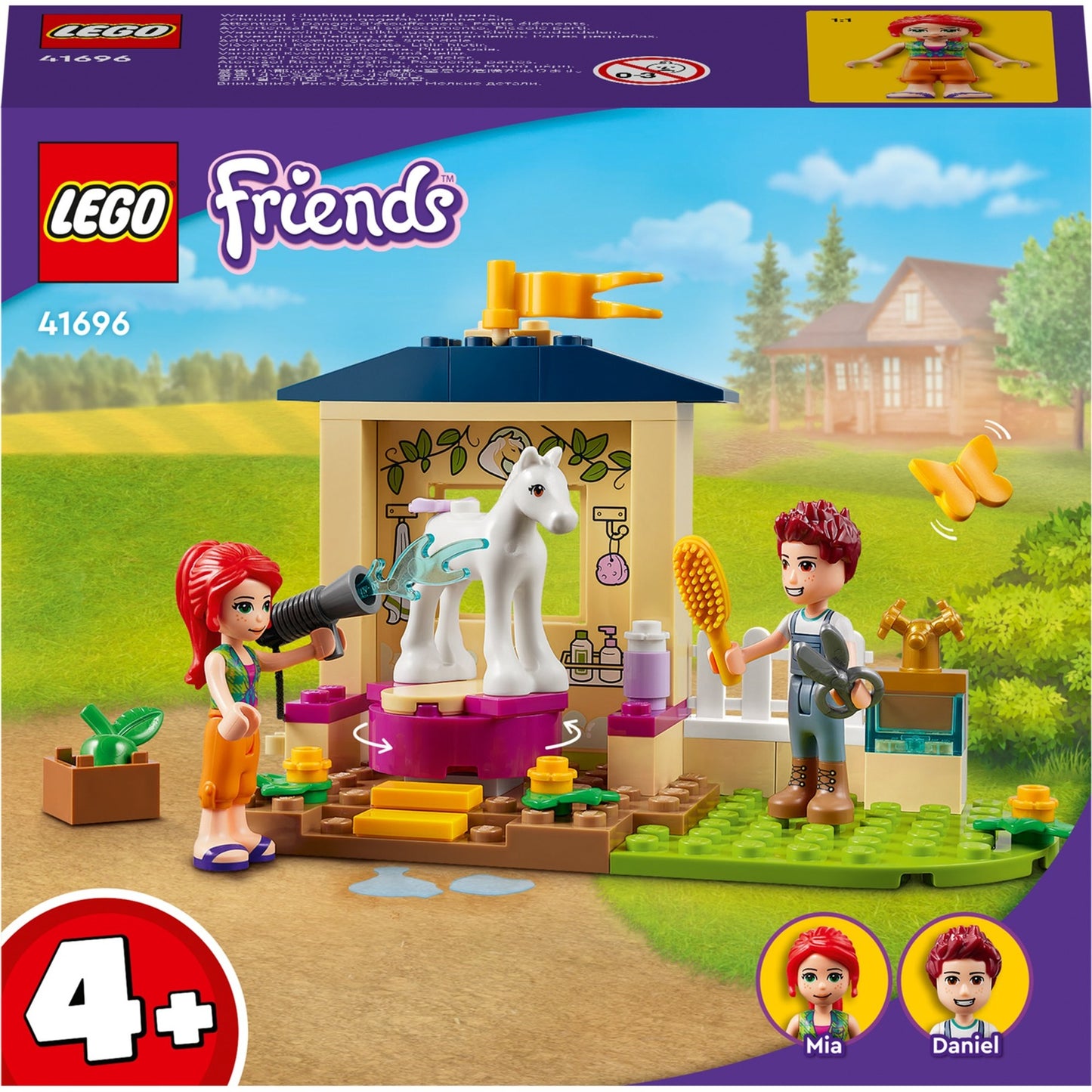 LEGO friends - ponywasstal constructiespeelgoed (41696)
