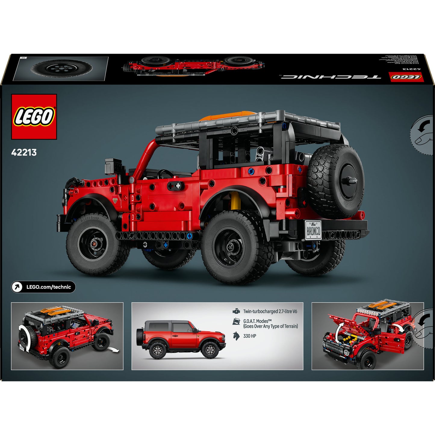 LEGO technic 42213 ford bronco suv
