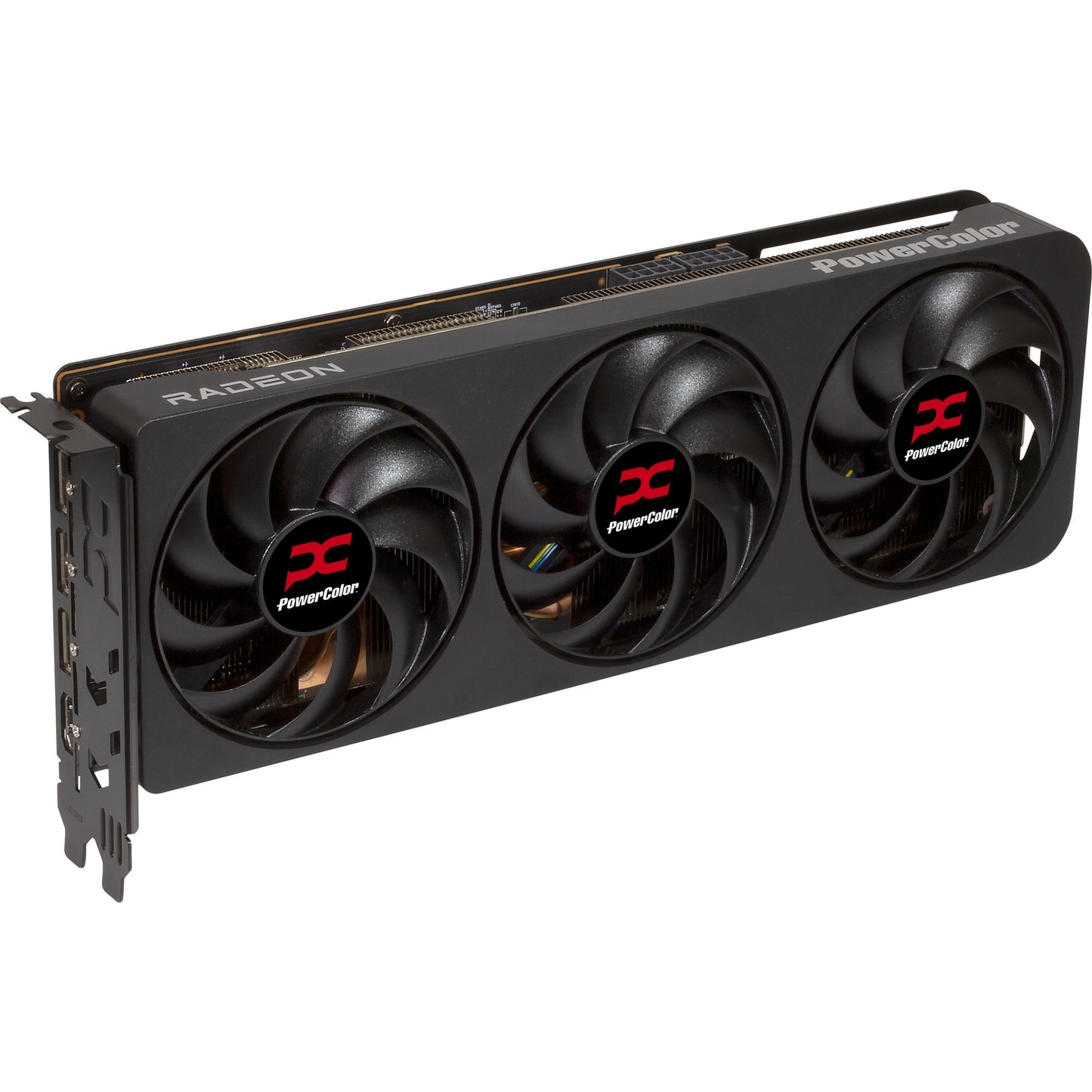 PowerColor radeon rx 9070 xt reaper 16gb gddr6 grafische kaart (zwart, rdna4, gddr6, 3x displayport, 1x hdmi)
