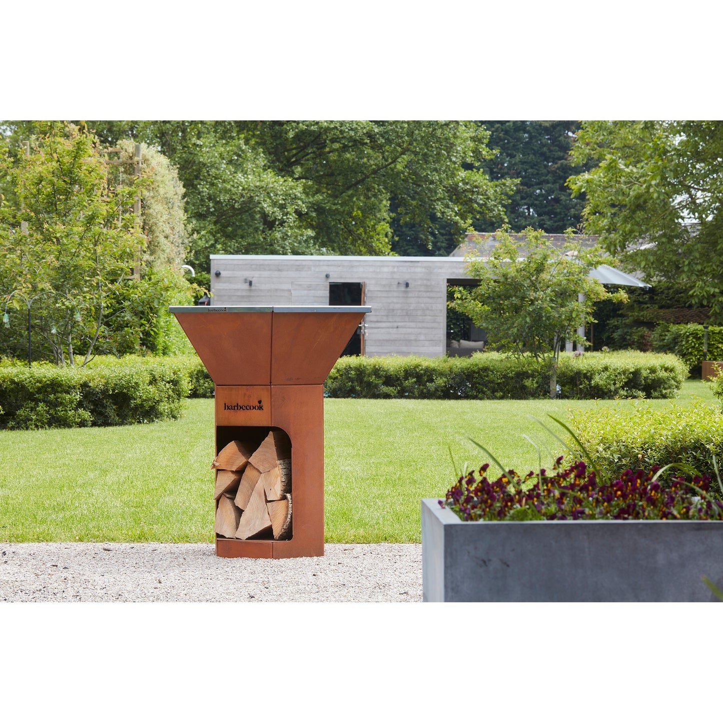 Barbecook afdekplaat voor nestor beschermkap