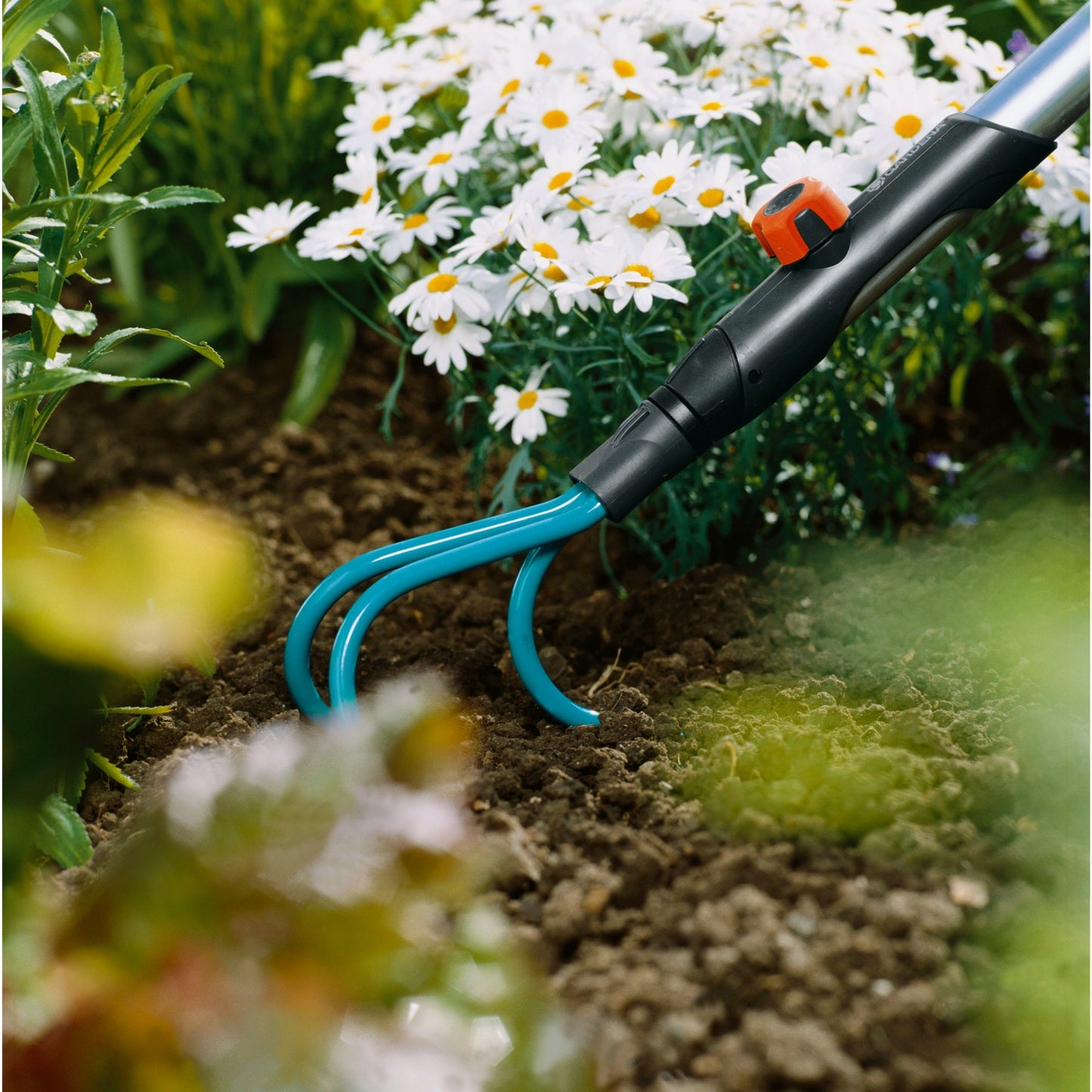 GARDENA combisystem krabber handkrabber (turquoise, 3166-20)