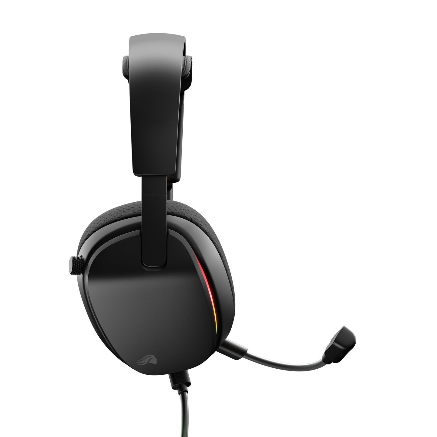 Glorious ghs eternal rgb - stereo rgb gamingheadset over-ear gaming headset (zwart, pc, ps5, ps4, switch, usb-c)