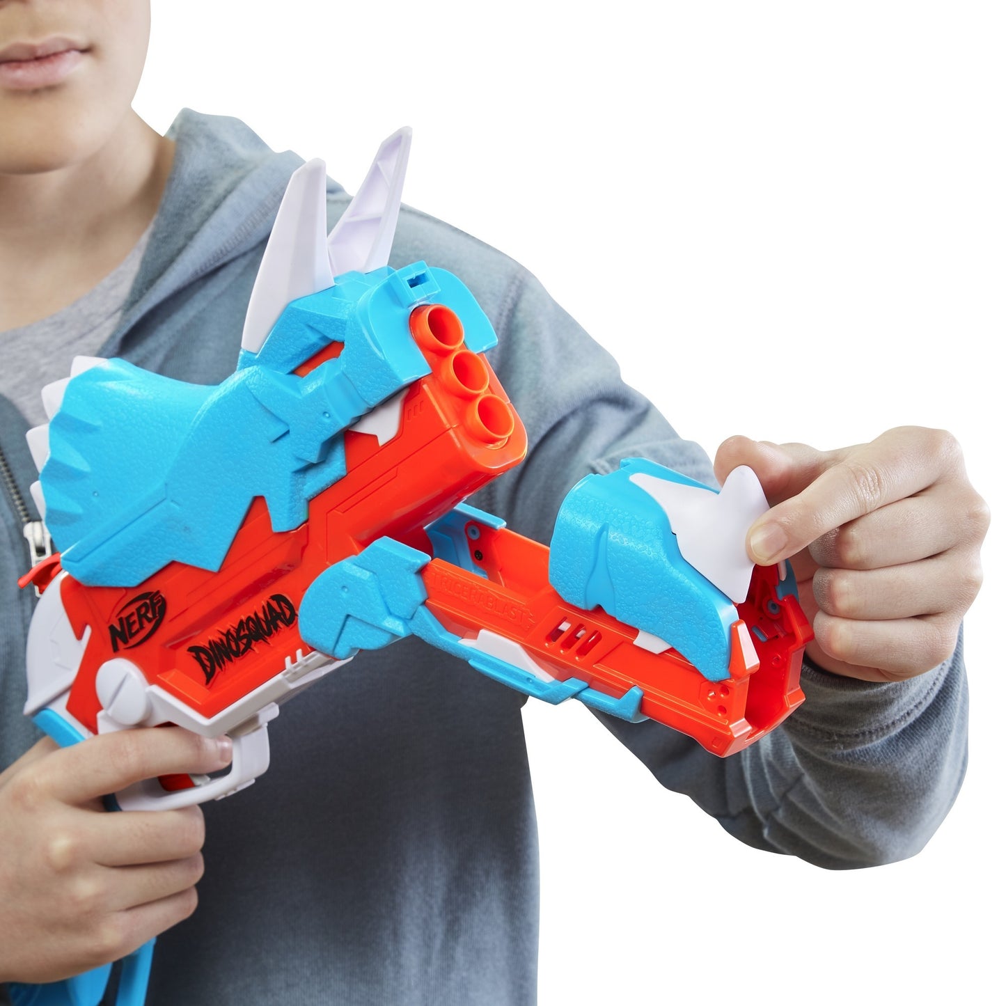 Hasbro NERF dinosquad tricera-blast nerf-gun