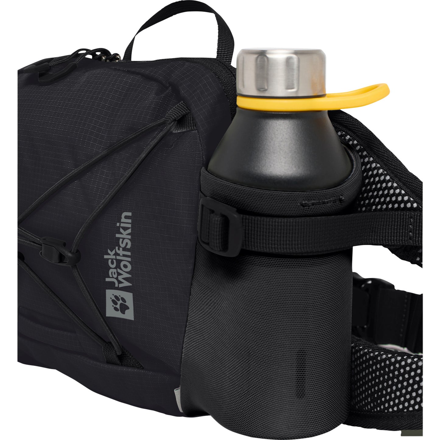 Jack Wolfskin velocity heuptas (zwart, 4 liter)