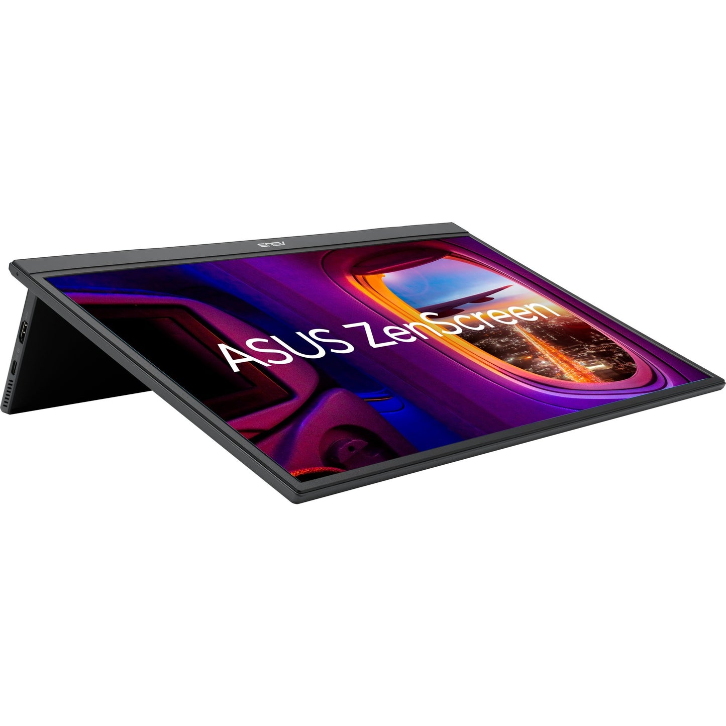 ASUS zenscreen mb17ahg portable monitor 17.3 (zwart, 144hz, hdmi, usb type-c, freesync premium)
