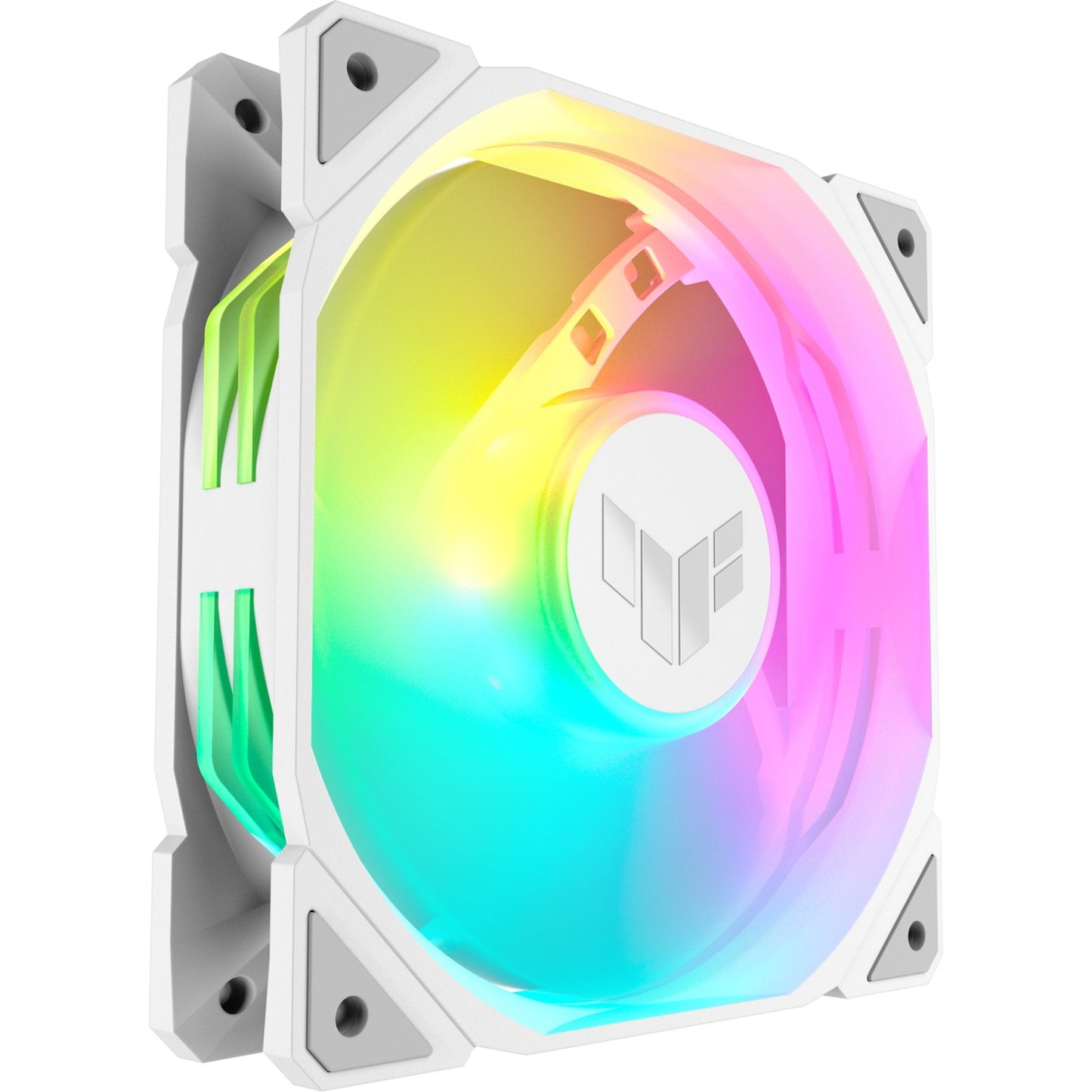 ASUS tuf gaming tr120 argb reverse case fans (wit, 3 stuks, 120 x 120 x 28 mm)