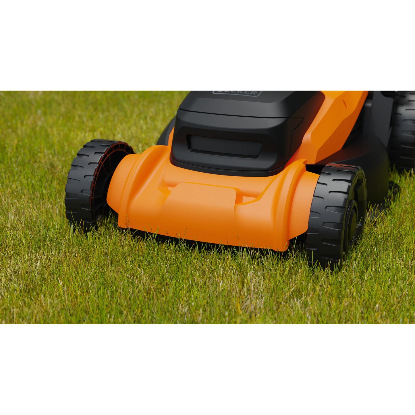 BLACK+DECKER bemwp400 grasmaaier (oranje zwart, 40cm, 1800w)