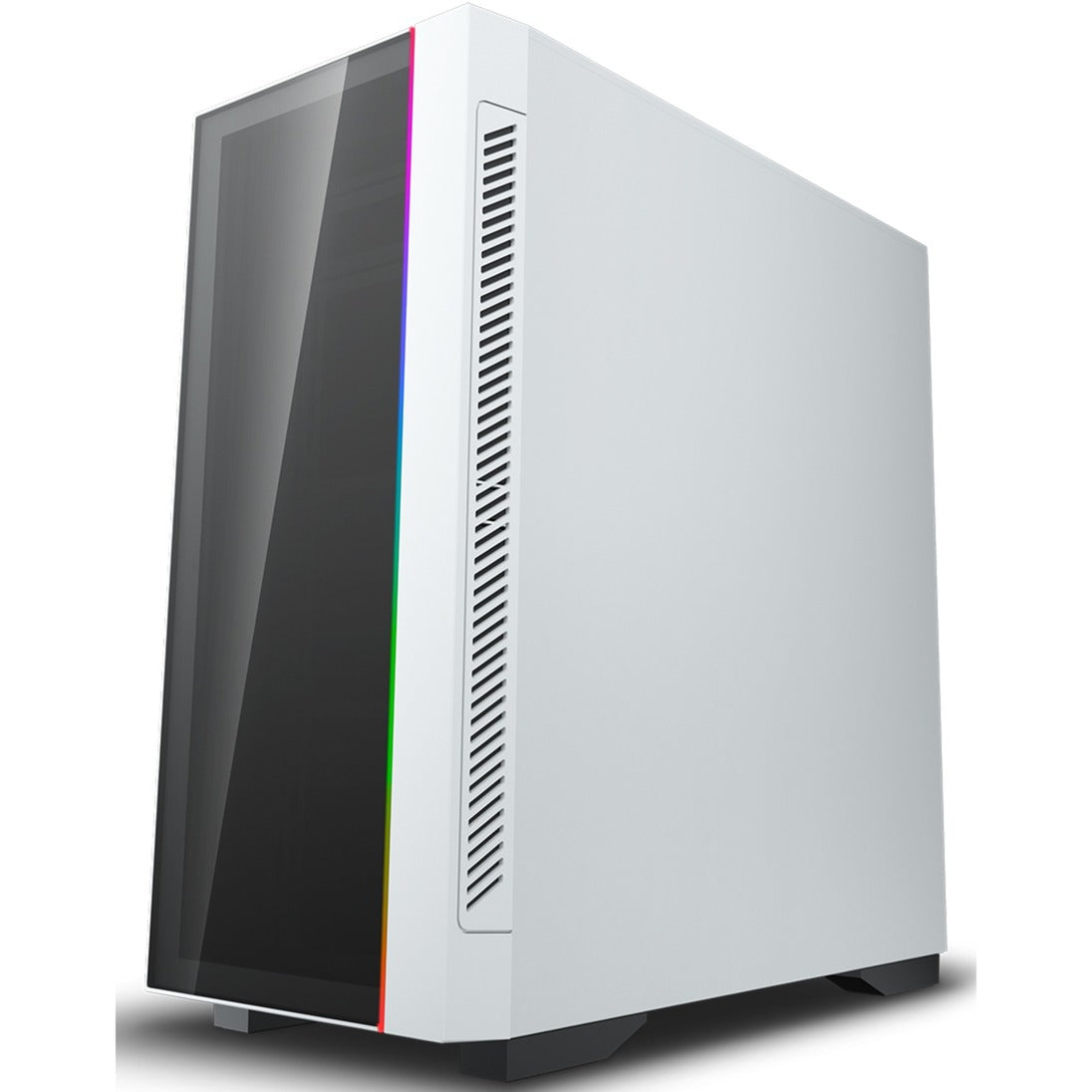 DeepCool matrexx 55 v3 add-rgb 3f midi tower behuizing (wit | 3x usb-a | rgb)