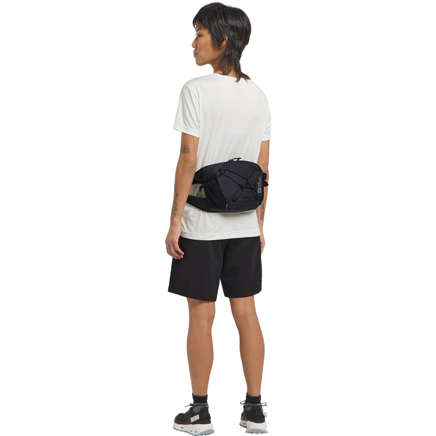 Jack Wolfskin velocity heuptas (zwart, 4 liter)