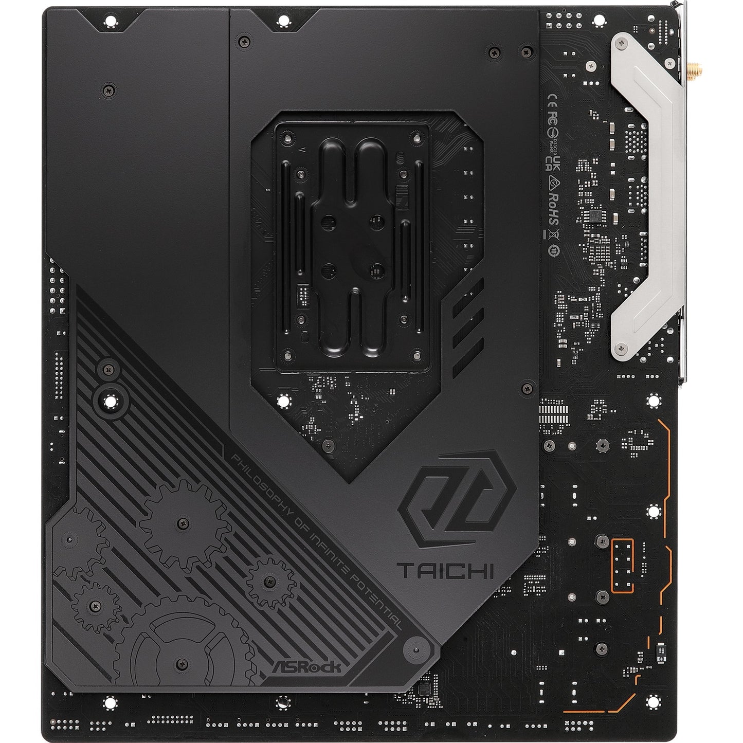 ASRock x870e taichi socket am5 moederbord (raid, 5 gb-lan, wi-fi 7, bt, e-atx)
