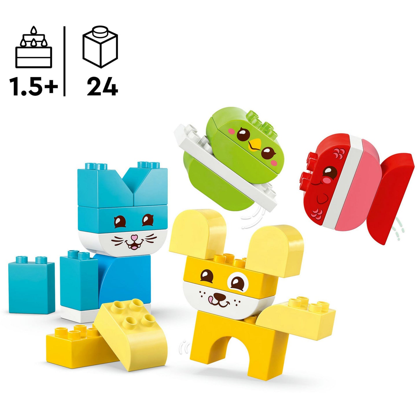 LEGO duplo 10477 3-in-1 mijn eerste creatieve huisdieren