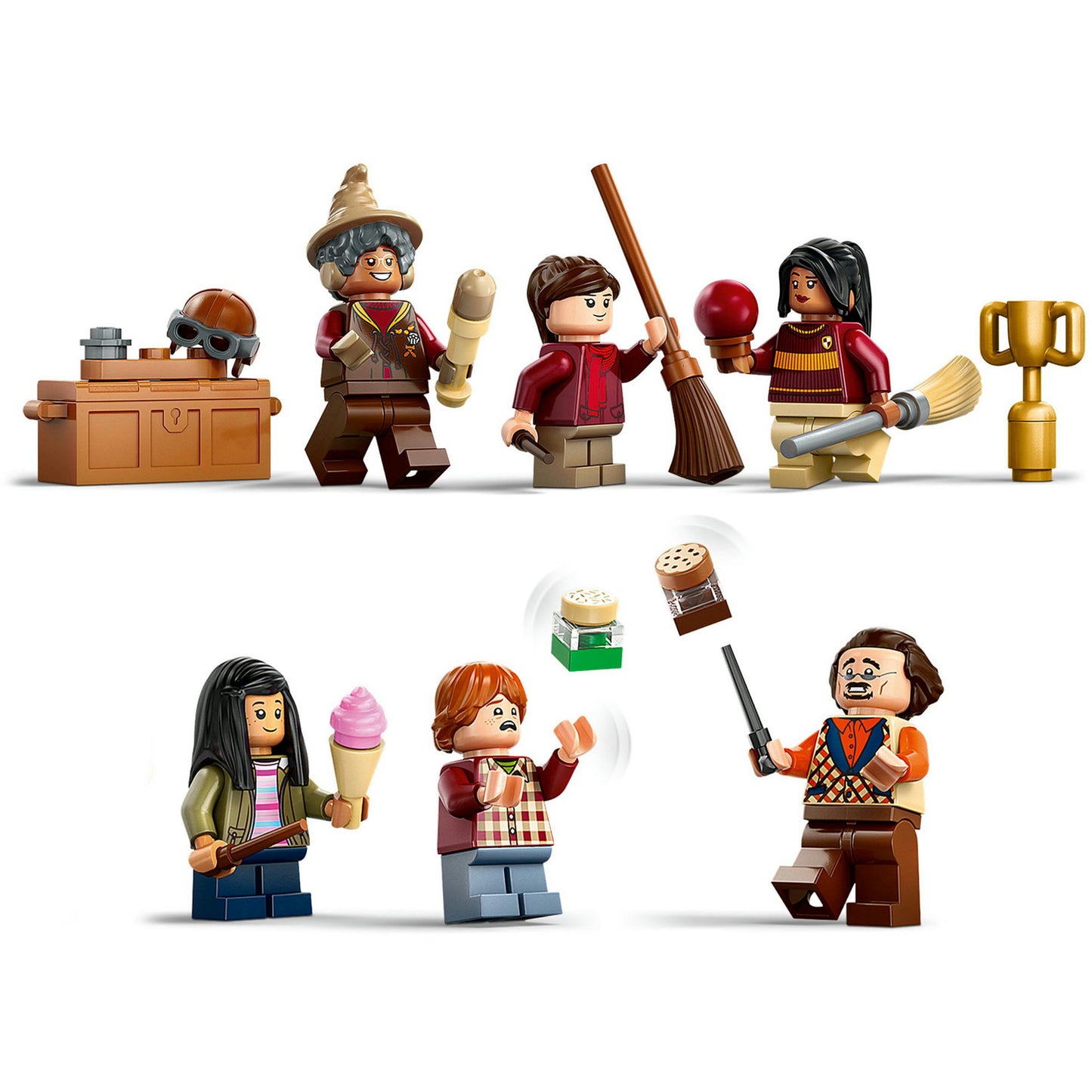 LEGO harry potter - zwik zwachtels zwerkbalpaleis en ijssalon constructiespeelgoed (76452)