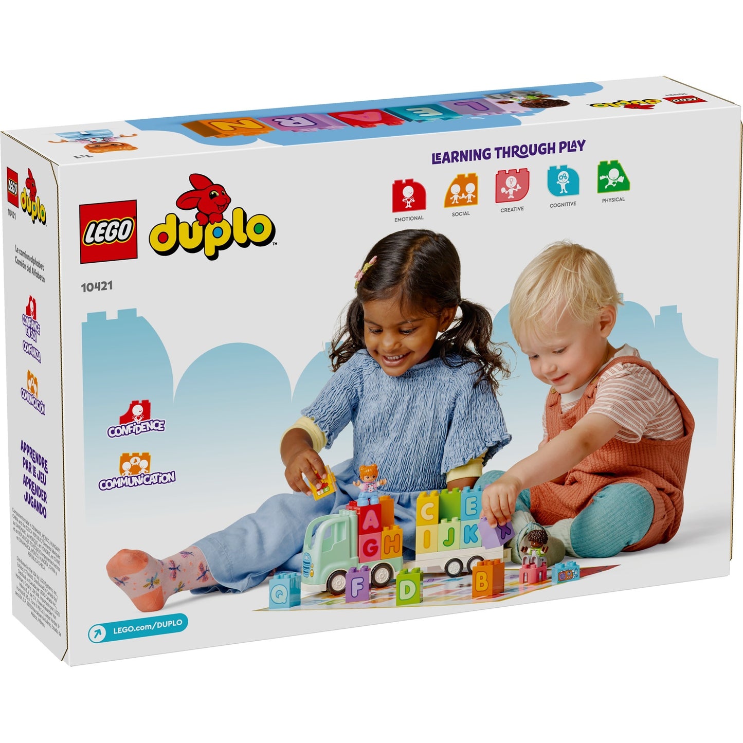 LEGO duplo 10421 alfabetvrachtwagen