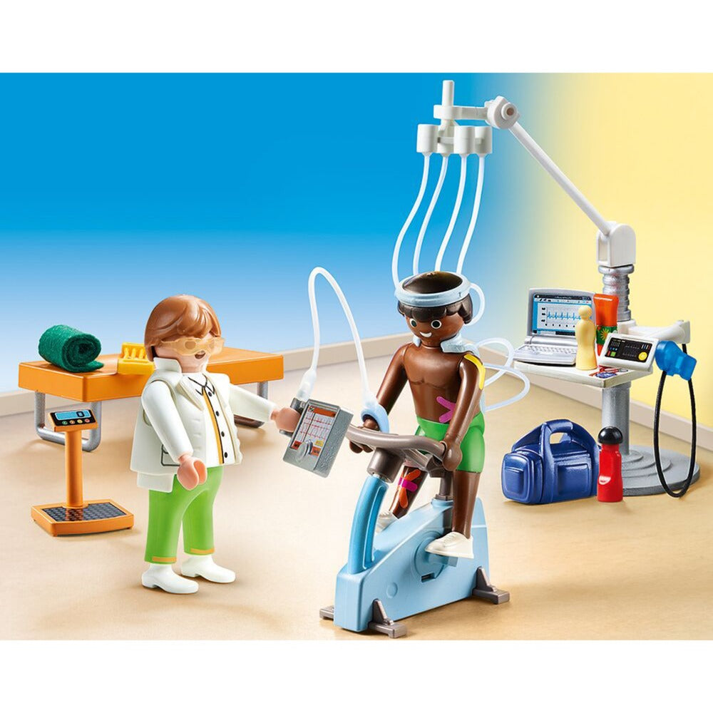 PLAYMOBIL city life - praktijk fysiotherapeut constructiespeelgoed (70195)