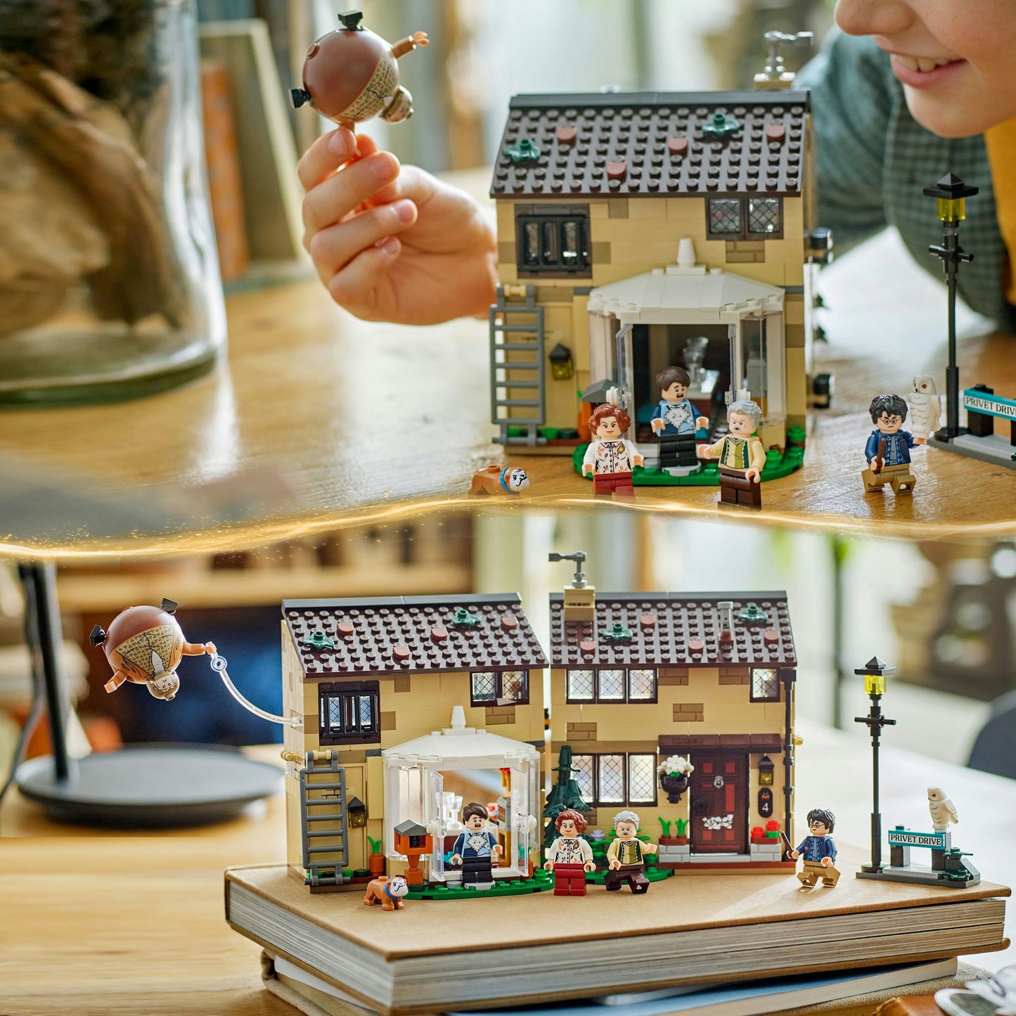 LEGO harry potter - ligusterlaan: bezoek van tante margot constructiespeelgoed (76451)