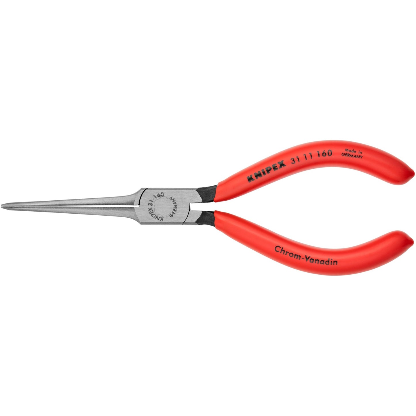 KNIPEX naaldtang grijptang (rood, 160mm)