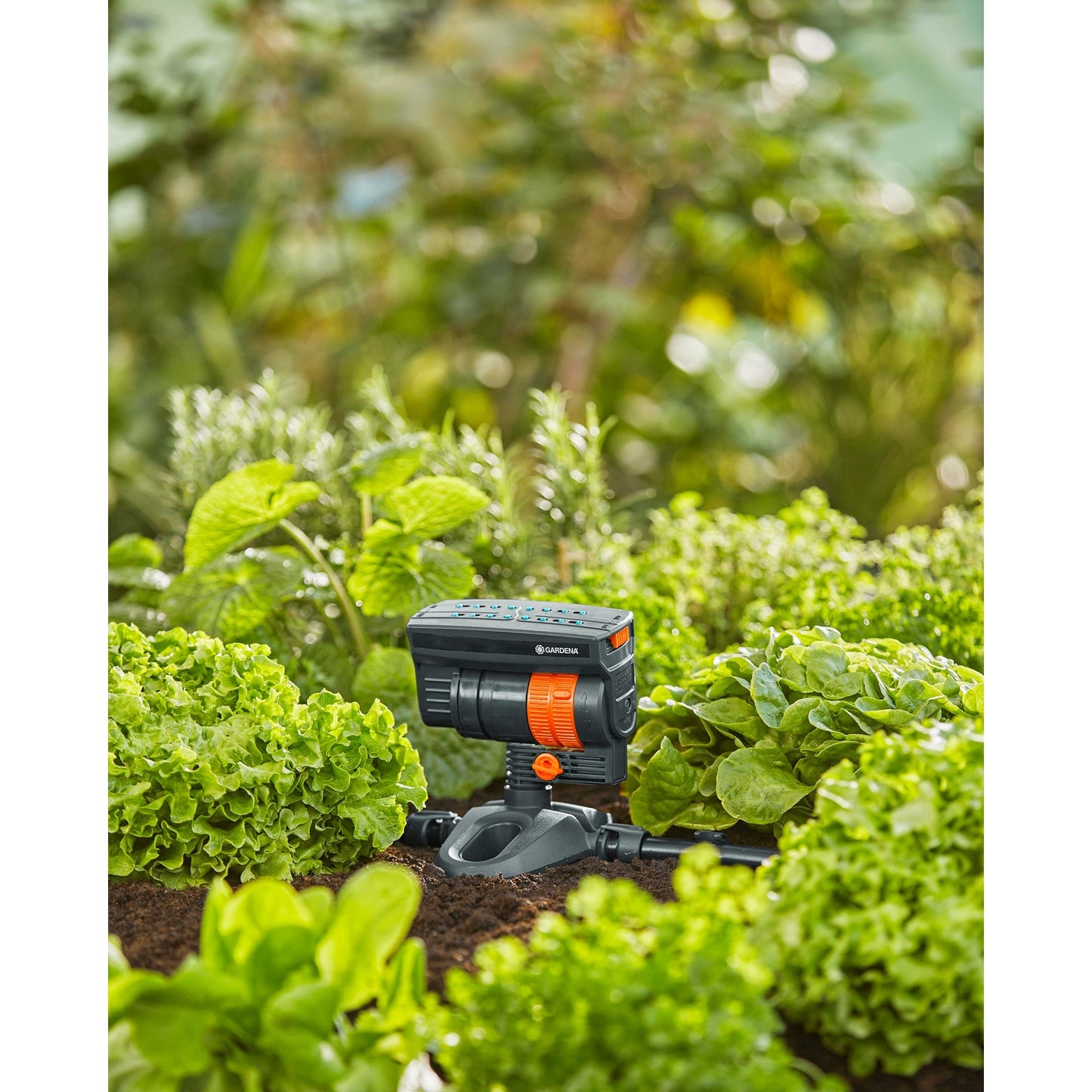 GARDENA micro-drip-system zwenksproeier os 90 sproeier (donkergrijs oranje)