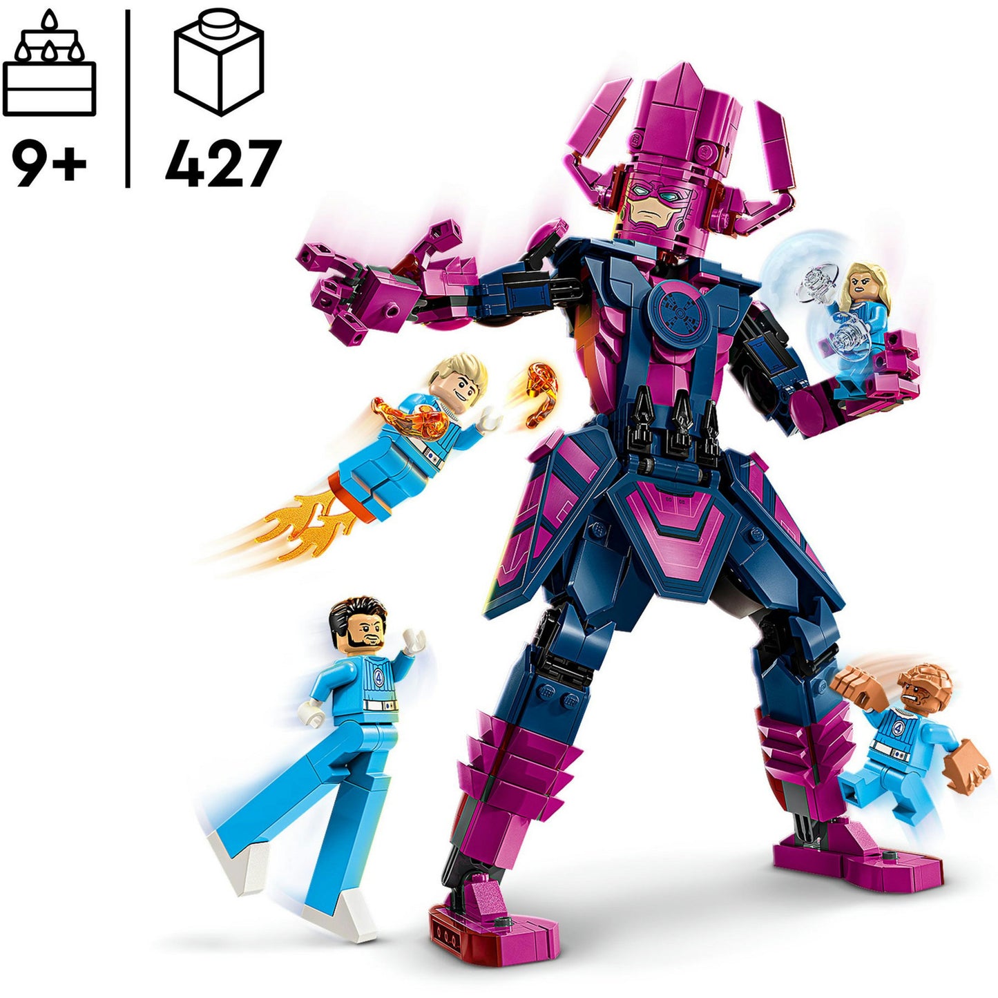 LEGO super heroes marvel 76316 fantastic four vs. galactus bouwfiguur