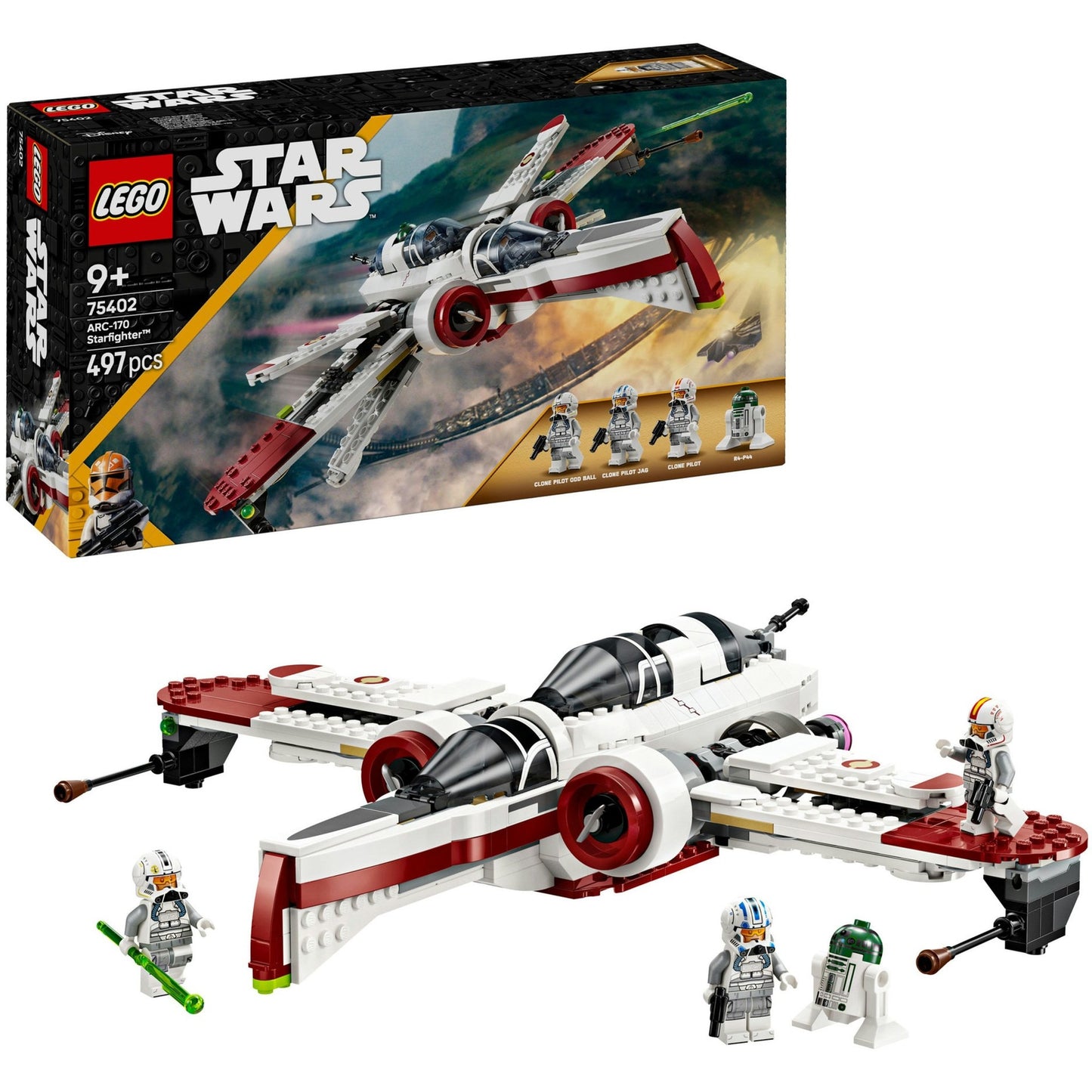 LEGO star wars 75402 arc-170 starfighter
