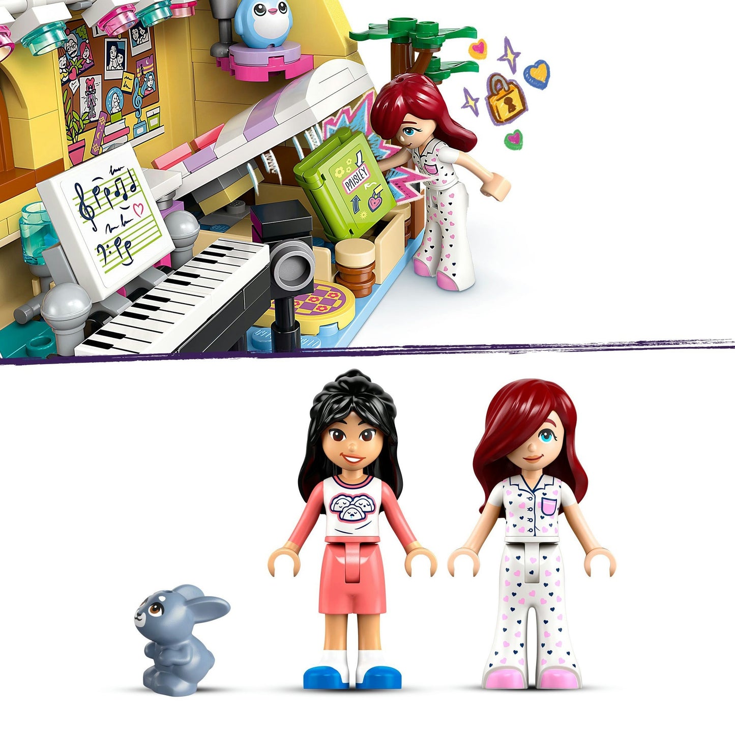 LEGO friends 42647 paisley's kamer