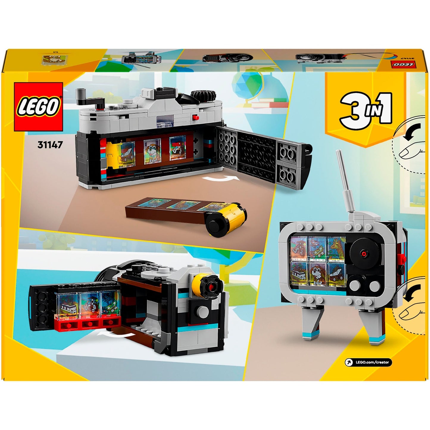 LEGO creator 31147 3in1 retro camera