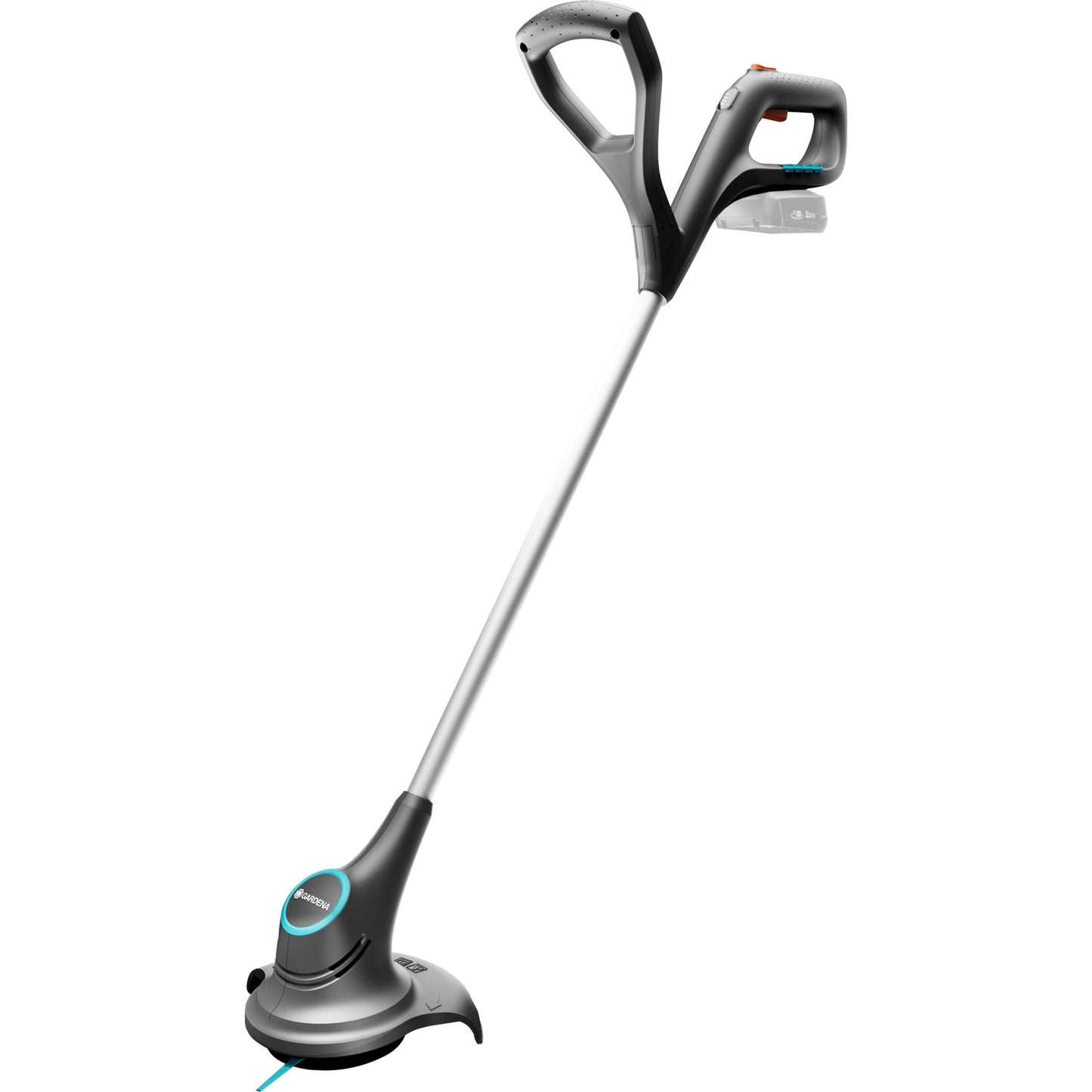 GARDENA accu-trimmer smallcut 23 18v solo grastrimmer (donkergrijs, accu en oplader niet inbegrepen, power for all alliance)