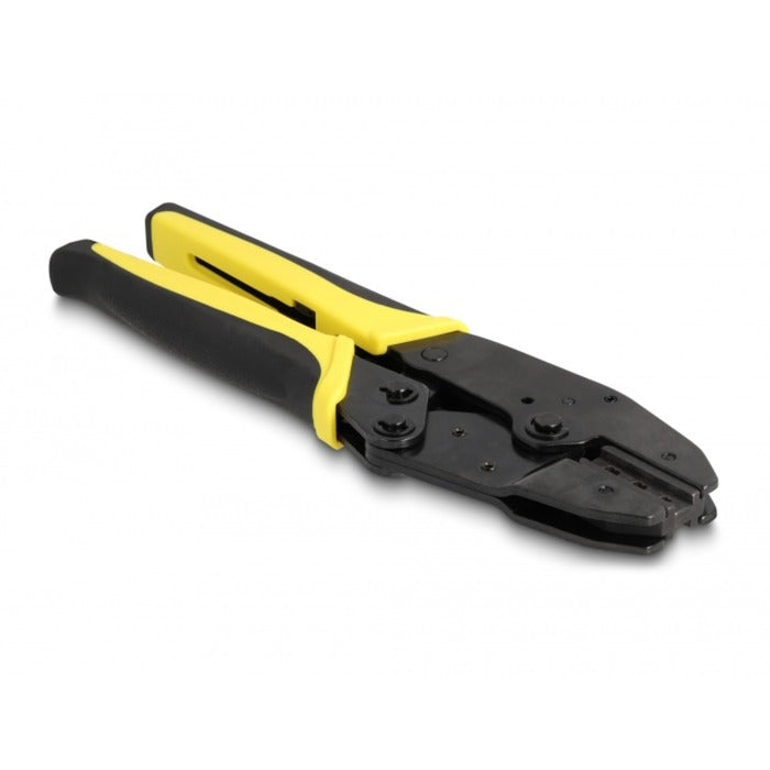 DeLOCK crimping tool for dl4 plug 2.5 - 6 mm² krimptang (geel zwart)