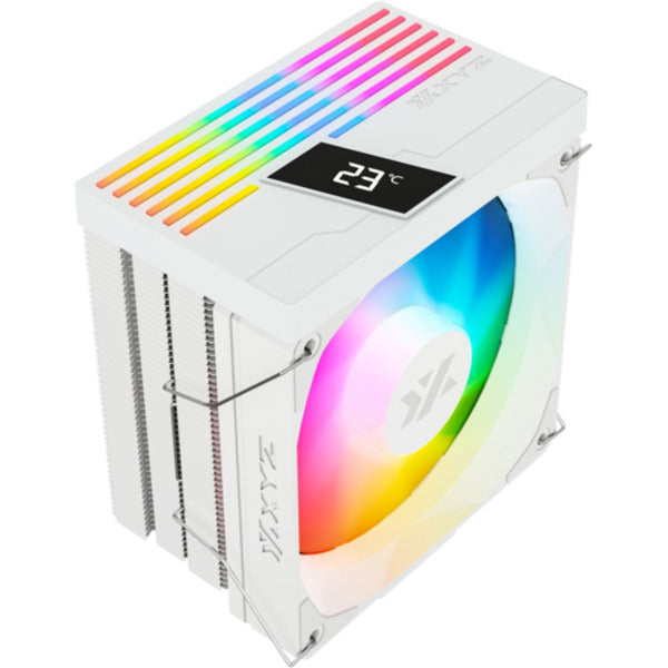 XYZ PC Gear Thermax 4 Pulsar A-RGB CPU-koeler (Wit, ARGB, PWM)